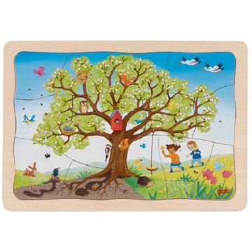 Puzzle stratificat Goki - Arborele meu de mere