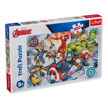 Puzzle Trefl din 100 de piese - Razbunatorii