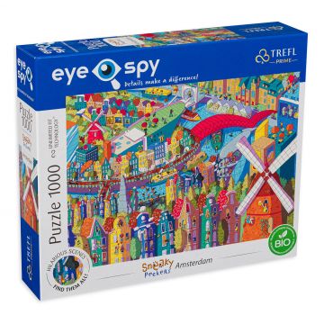 Puzzle Trefl din 1000 de piese - Amsterdam