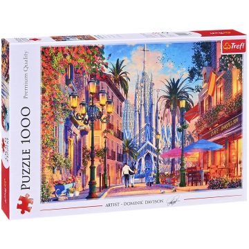 Puzzle Trefl din 1000 de piese - Barcelona, Spania