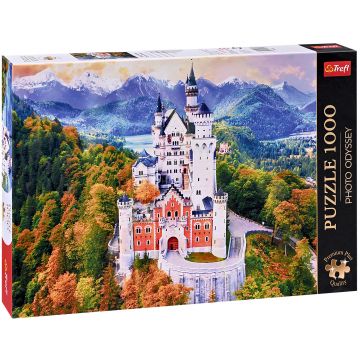 Puzzle Trefl din 1000 de piese - Castelul Neuschwanstein, Germania