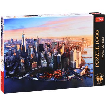 Puzzle Trefl din 1000 de piese - Manhattan, New York