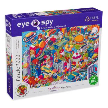 Puzzle Trefl din 1000 de piese - New York, SUA