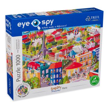 Puzzle Trefl din 1000 piese - Paris, Franta