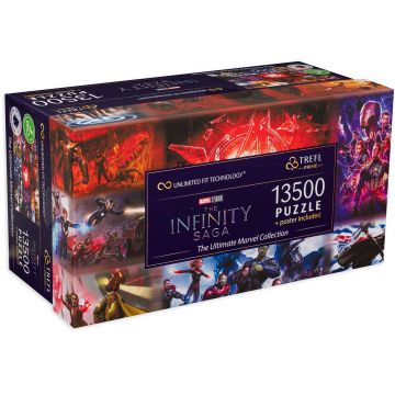 Puzzle Trefl din 13 500 de piese - Colecția specială Marvel