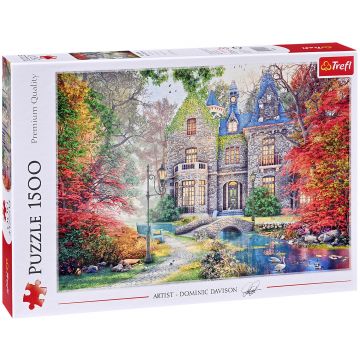 Puzzle Trefl din 1500 de piese - Autumn Manor