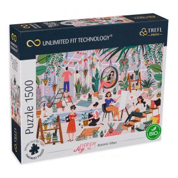 Puzzle Trefl din 1500 de piese - În grădina botanică