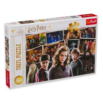 Puzzle Trefl din 160 de piese - Harry Potter și prietenii lui