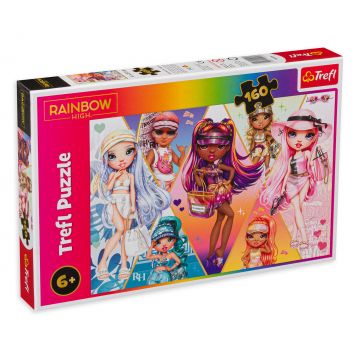 Puzzle Trefl din 160 de piese - Prietene fericite