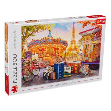 Puzzle Trefl din 500 de piese - Paris