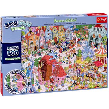 Puzzle Trefl din 500 de piese - Spy Guy, Gdansk, Polonia