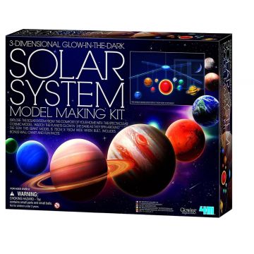 Set creativ 4M - Carusel 3D strălucitor al sistemului solar