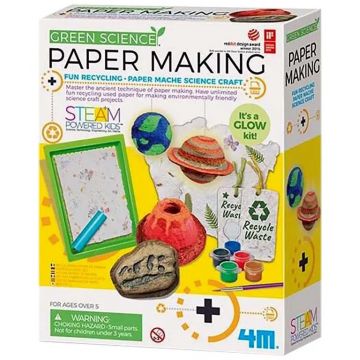 Set creativ 4M - Știință verde, hârtie reciclată