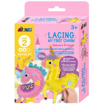 Set creativ Avenir - Coase-ți singur  talismane , Unicorni