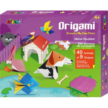 Set creativ Avenir -DIY Origami, Animale de companie