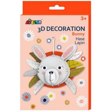 Set creativ Avenir - Fă-ți singur 3D decorațiune, Iepuraș