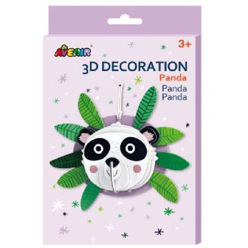 Set creativ Avenir - Fă-ți singur 3D decorațiune, Panda