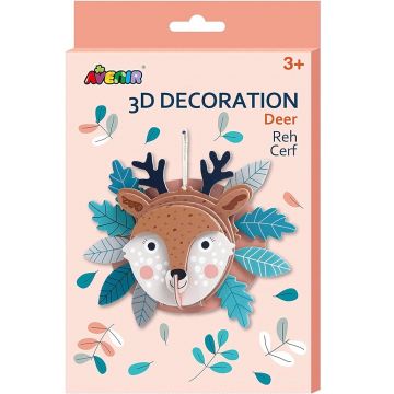Set creativ Avenir - Fă-ți singur 3D decorațiune, Ren