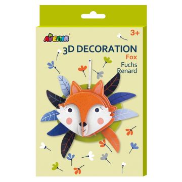 Set creativ Avenir - Fă-ți singur 3D decorațiune, Vulpe