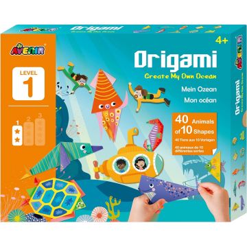 Set creativ Avenir -Origami DIY, Ocean
