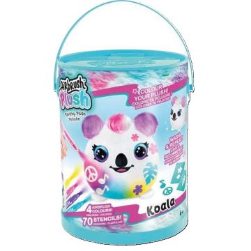 Set creativ Canal Toys - Mini jucărie de plus pentru colorat, Koala