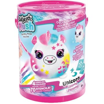 Set creativ Canal Toys - Mini jucărie de plus pentru colorat, Unicorn