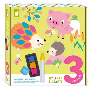 Set creativ Janod - Activitati pentru copii de 3 ani