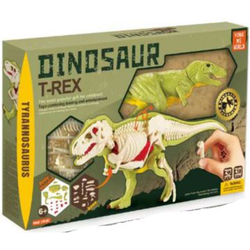 Set creativ King Me World - Asamblează Tiranozaur Rex 3D