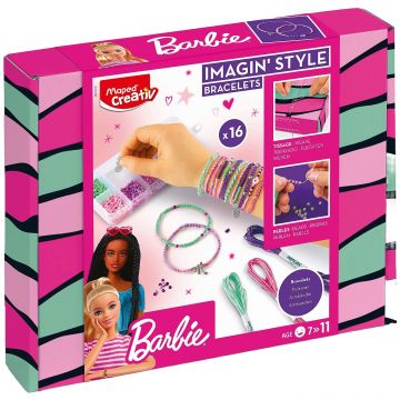 Set creativ  Maped Creativ - Barbie, brățări