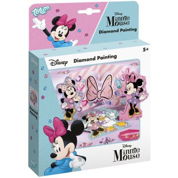 Set creativ Totum - Goblen cu diamante cu Minnie Mouse