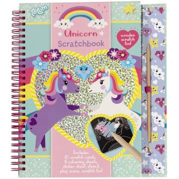 Set de creație Totum - Scratchbook, Unicorn
