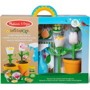 Set de joacă Melissa & Doug Set joc  grădina de flori 16 piese