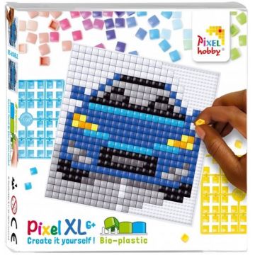 Set de pixeli creativ  Pixelhobby - XL, Mașină