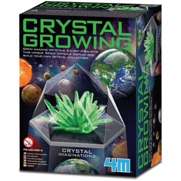 Set de știință  4M - Crește un cristal, verde