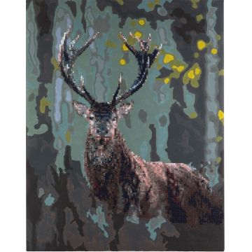 Set pictură cu diamante Grafix - Deer
