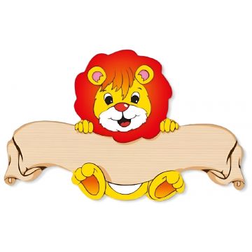 Tabel din lemn  Haba - Pui de leu