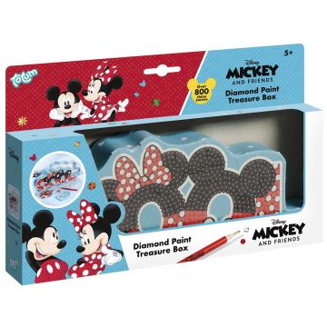 Totum Creative Kit - Decorează-ți propria cutie de comori Mickey Mouse
