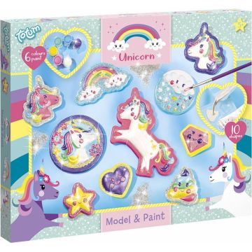 Totum - mulaje din ipsos DIY, Unicorn