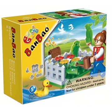 Constructor BanBao - Grădină, 20 de piese