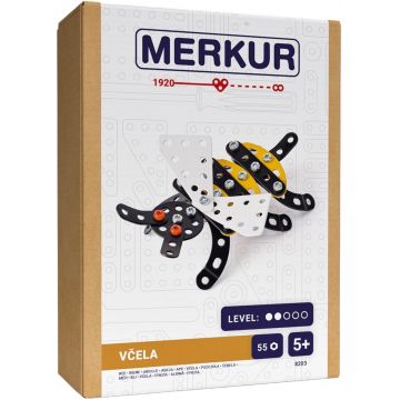 Constructor de metal Merkur - Albină, 55 piese