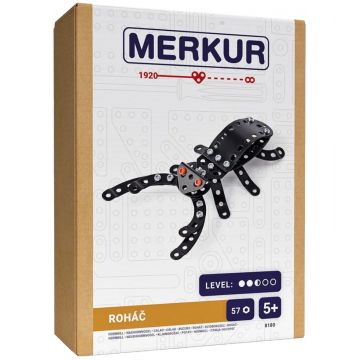 Constructor de metal Merkur - Horntail, 57 piese