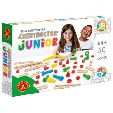Constructor din lemn Alexander - 50 piese