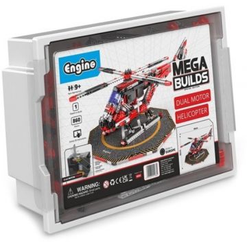 Constructor Engino Mega Builds - Elicopter cu 2 pale
