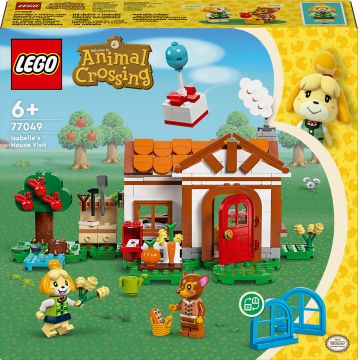 Constructor LEGO Animal Crossing - În vizită cu Isabelle (77049)