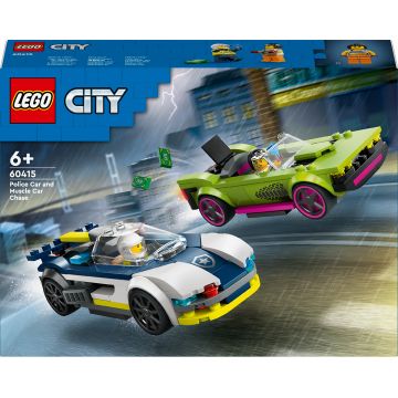 Constructor LEGO City - Urmărire cu mașina de poliție (60415)