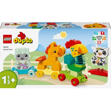 Constructor LEGO Duplo - Tren cu animale (10412)