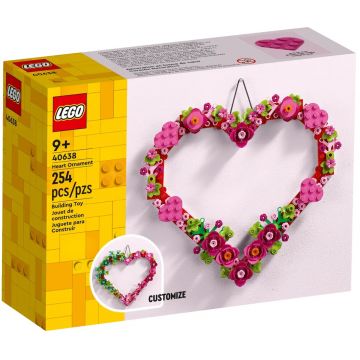Constructor LEGO Iconic - Ornament inimă (40638)