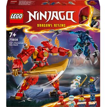 Constructor LEGO Ninjago - Robotul de foc elementar al lui Kai (71808)