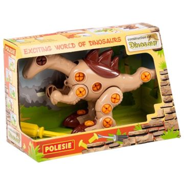Constructor pentru copii Polesie Toys -  Velociraptor dinozaur