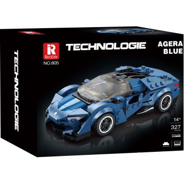 Constructor Reobrix Technologie - Koenigsegg Agera Blue (805)